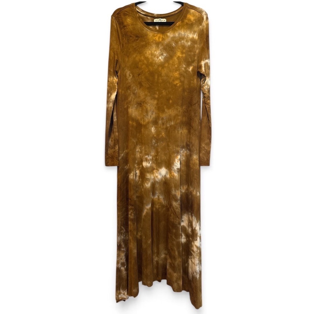Natural Life Long Sleeve Tie-Dye Maxi Dress Size Medium - Picture 2 of 6